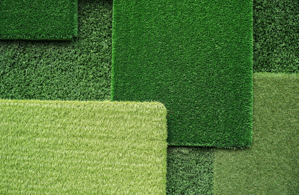 Commercial artificial grass samples for businesses in Peoria, IL
